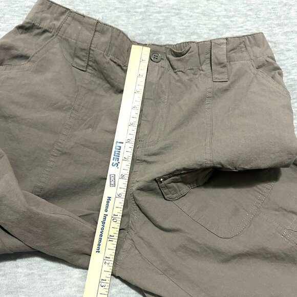 Harper and Ivy Cargo Pants Womens Large Gray Wide Leg Modern Chic Utility - Picture 5 of 14